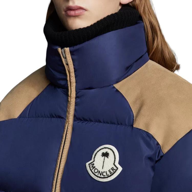 Зимняя куртка Moncler Genius x Palm Angels FW21 Blue - изображение 5