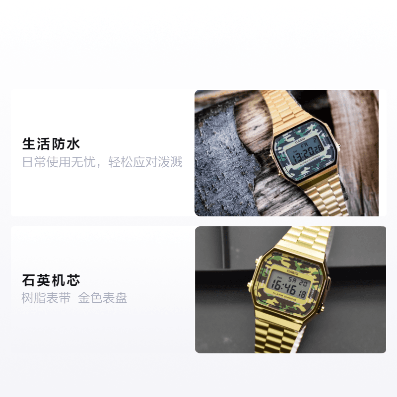 Часы Casio A168WEGC-3 - изображение 2