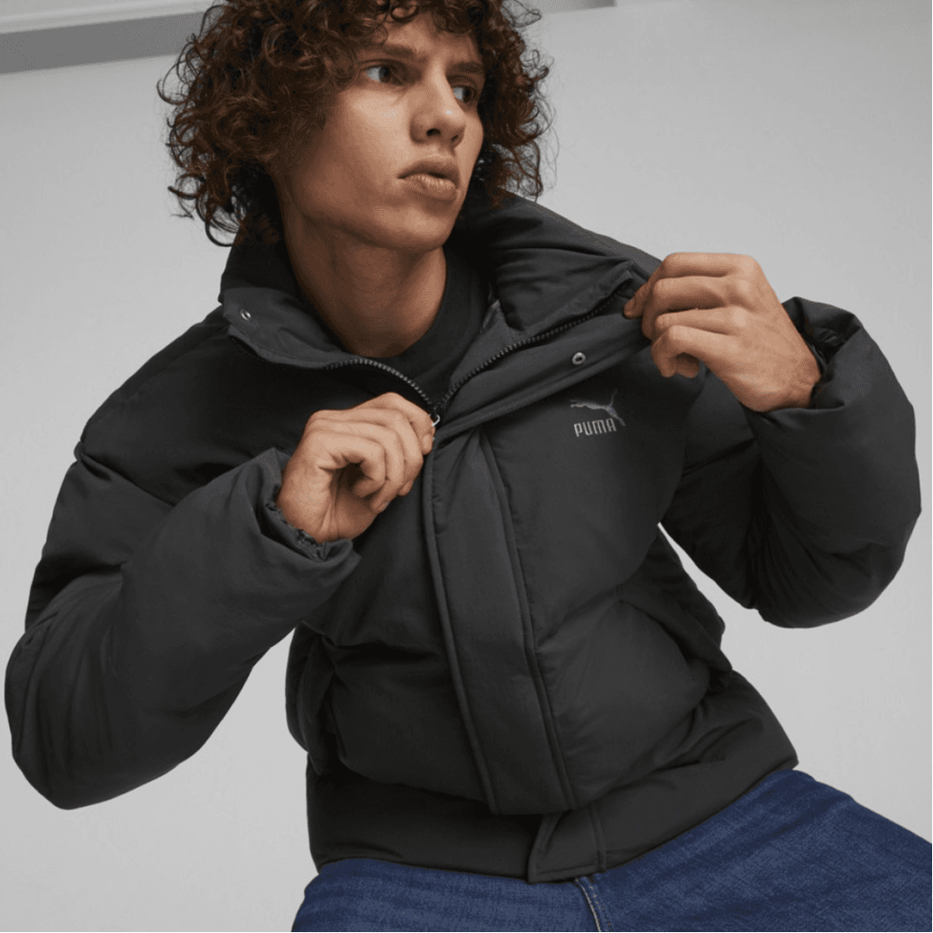 Зимняя куртка пуховик PUMA logo - изображение 4