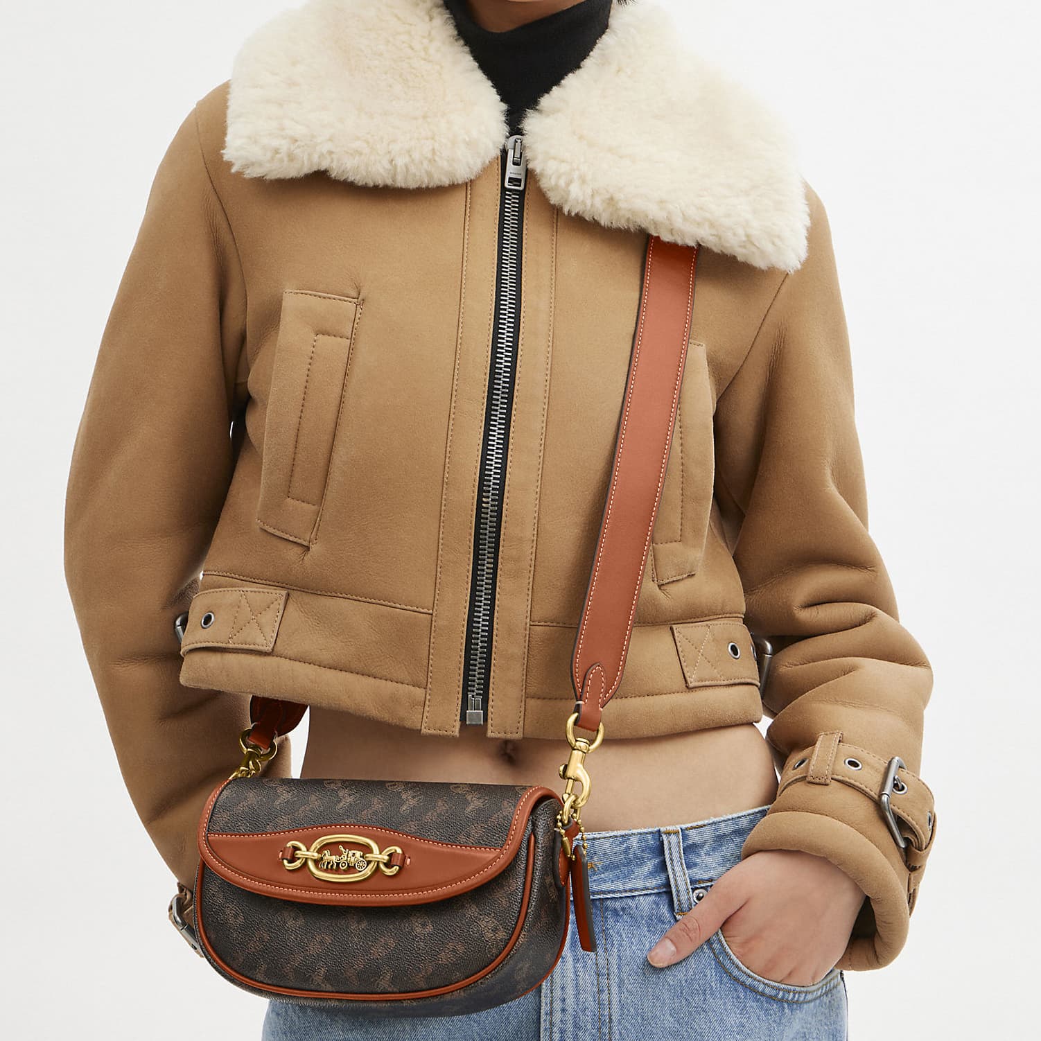 Мини-сумка COACH Harley 23 - изображение 6