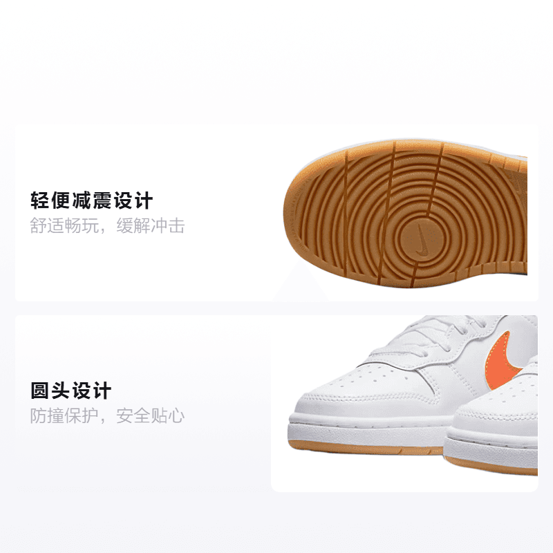 Кроссовки Nike Court Borough Low 2 GS - изображение 2