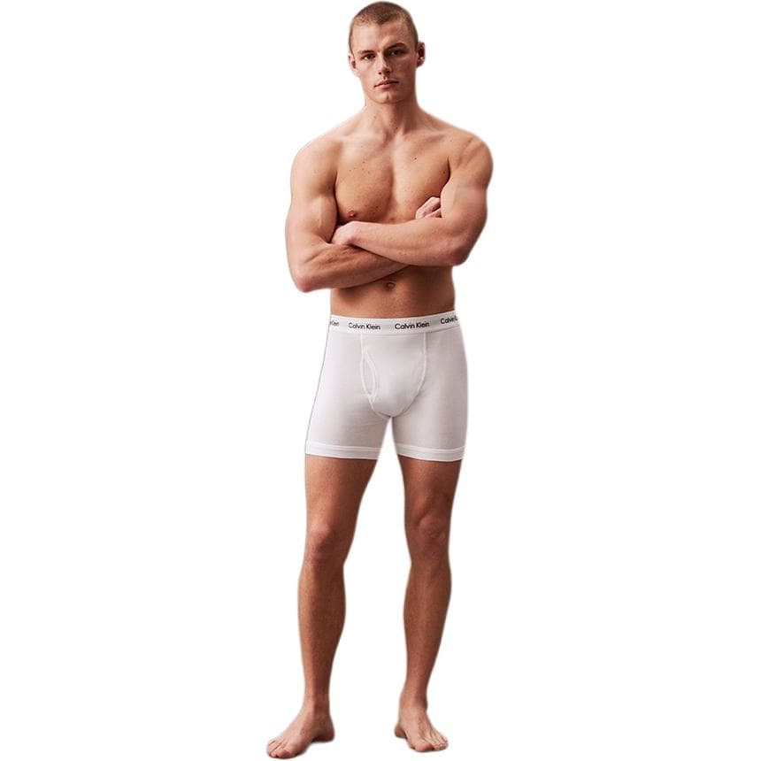Трусы Calvin Klein Moonlight White Boxer Briefs 3-Pack - изображение 4