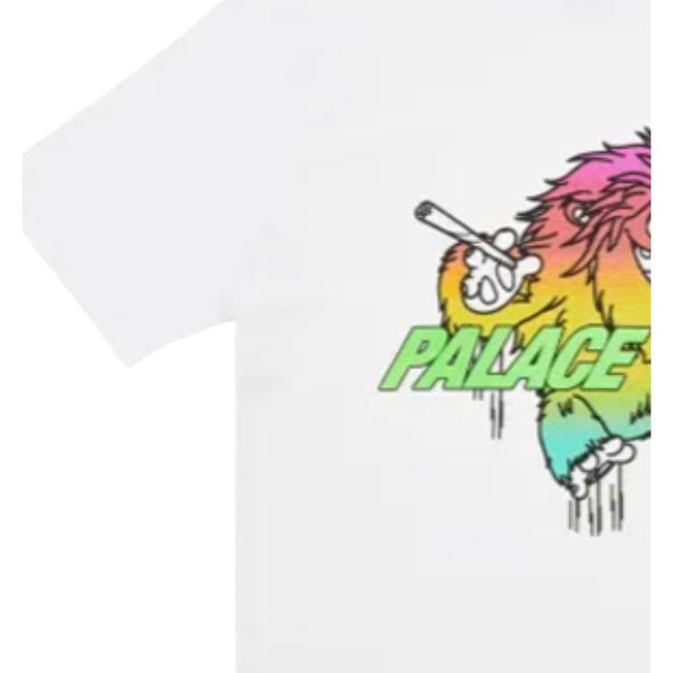 Футболка Palace FW21 Large Up T-Shirt White T - изображение 4