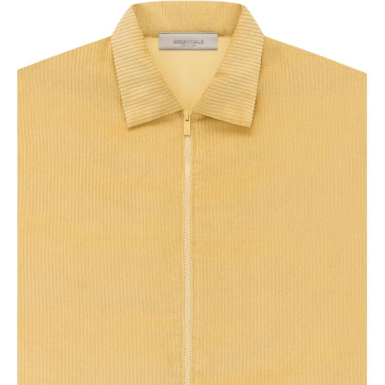 Куртка Fear of God Essentials SS23 Corduroy Shirt Jacket Light Tuscan - изображение 5