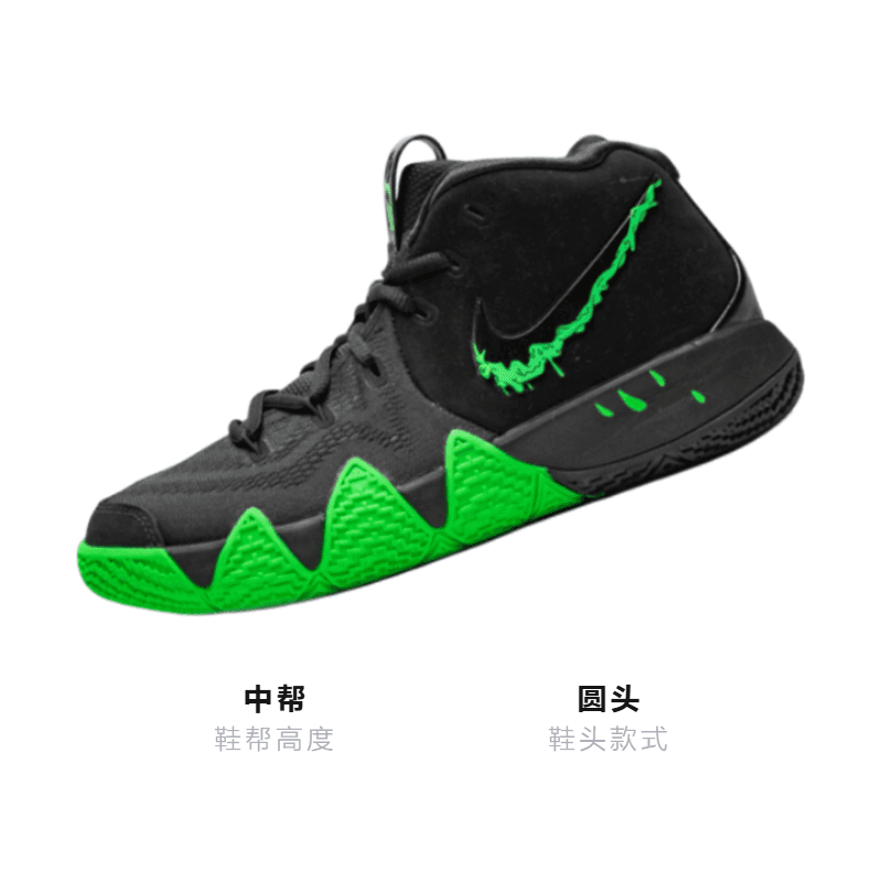 Кроссовки для баскетбола Nike Kyrie 4 Halloween - изображение 3