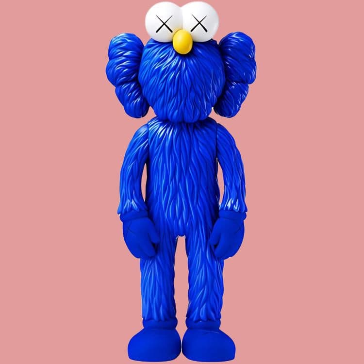 Фигурка KAWS BFF Open Edition Blue - изображение 2