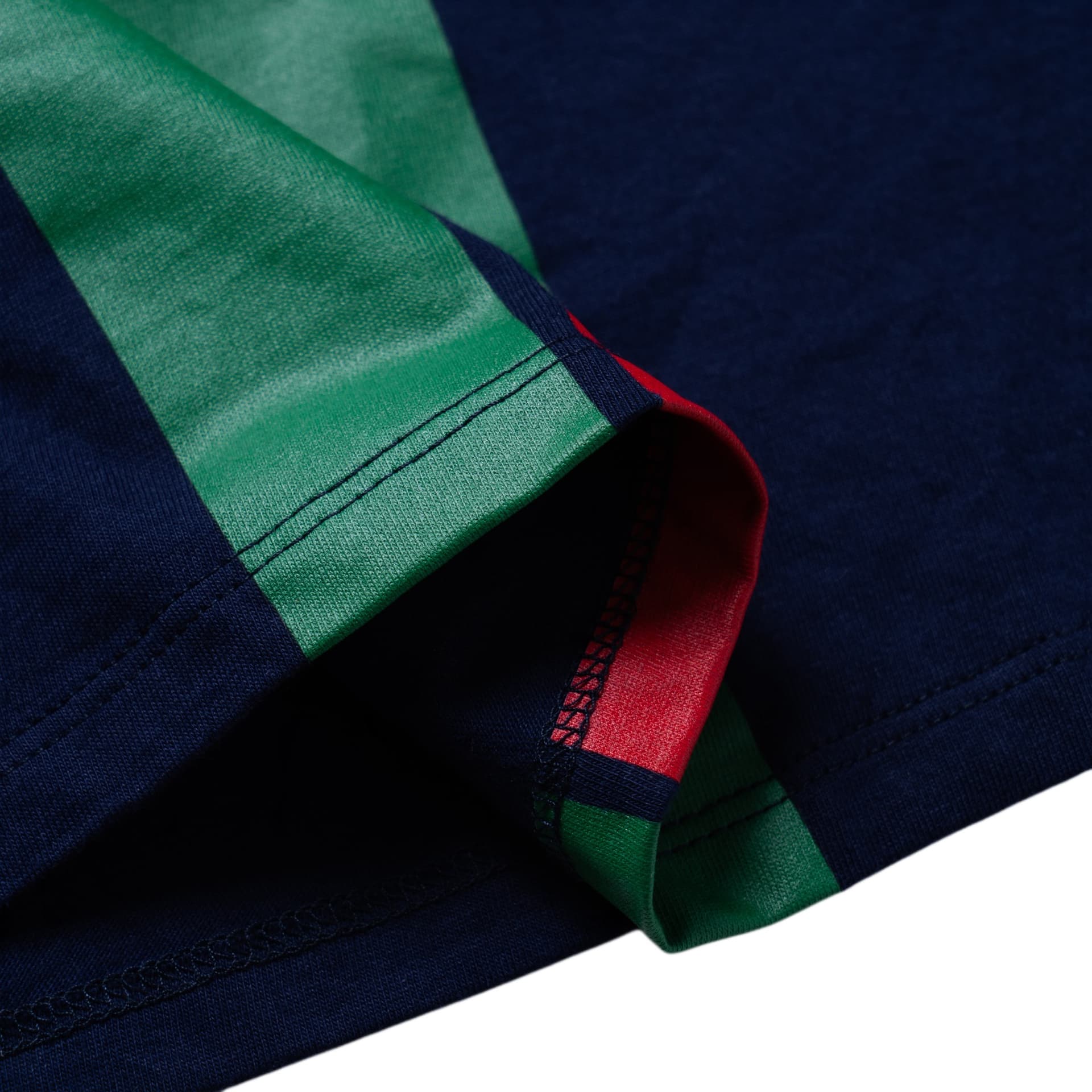 Футболка Gucci FW24 Logo Stripe Tee Navy - изображение 5