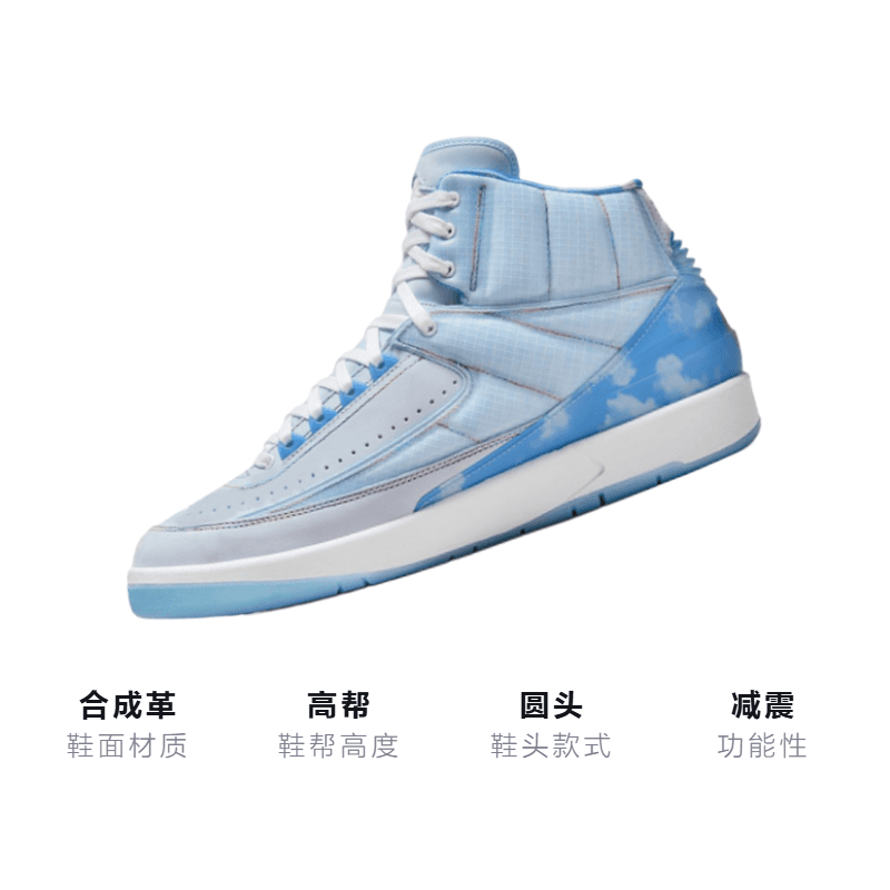 Кроссовки для баскетбола J Balvin x Jordan Air Jordan 2 Retro - изображение 3