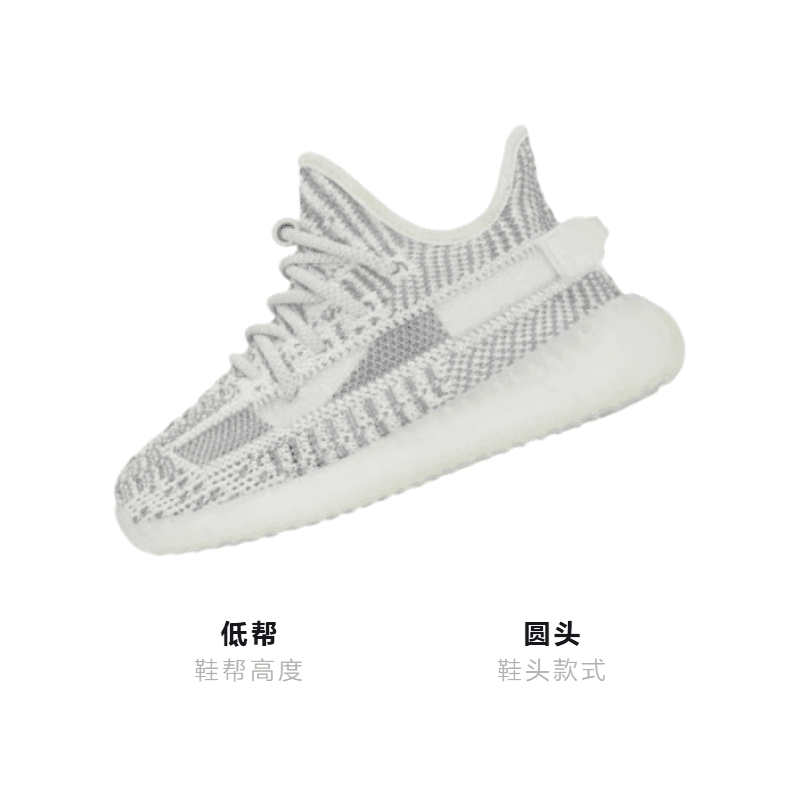 Кроссовки adidas originals Yeezy Boost 350 V2 "Static" - изображение 3
