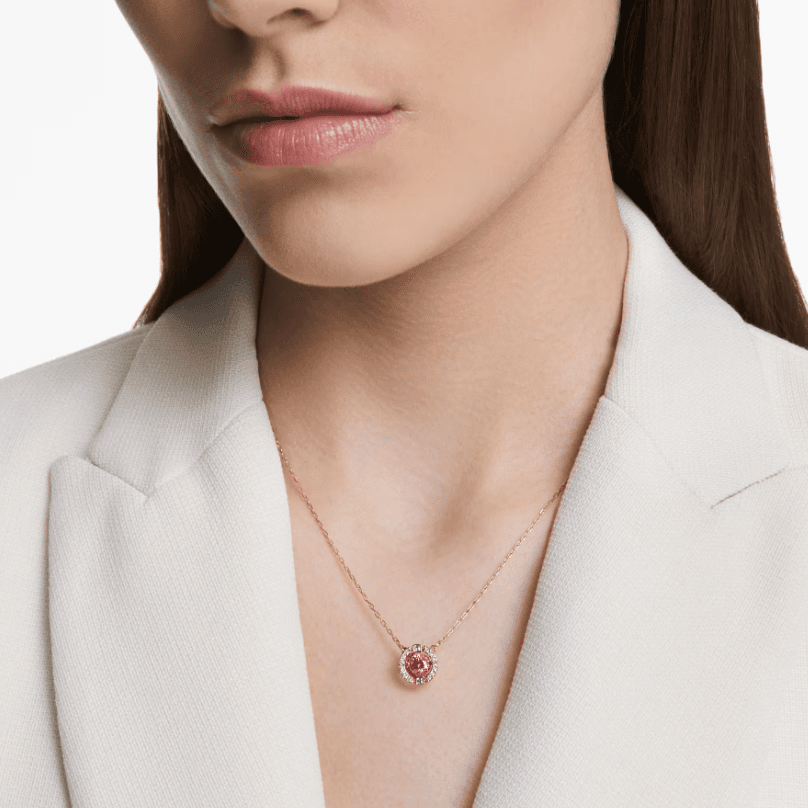 Ожерелье Swarovski Sparkling DC Necklace Red - изображение 6