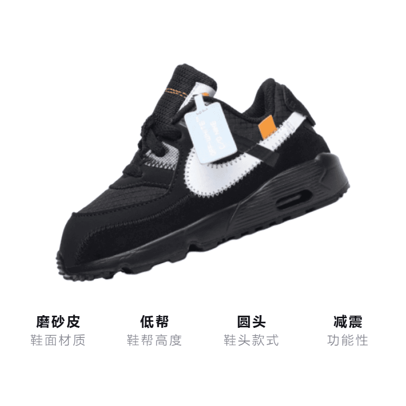 Кроссовки OFF-WHITE x Nike Air Max 90 - изображение 3
