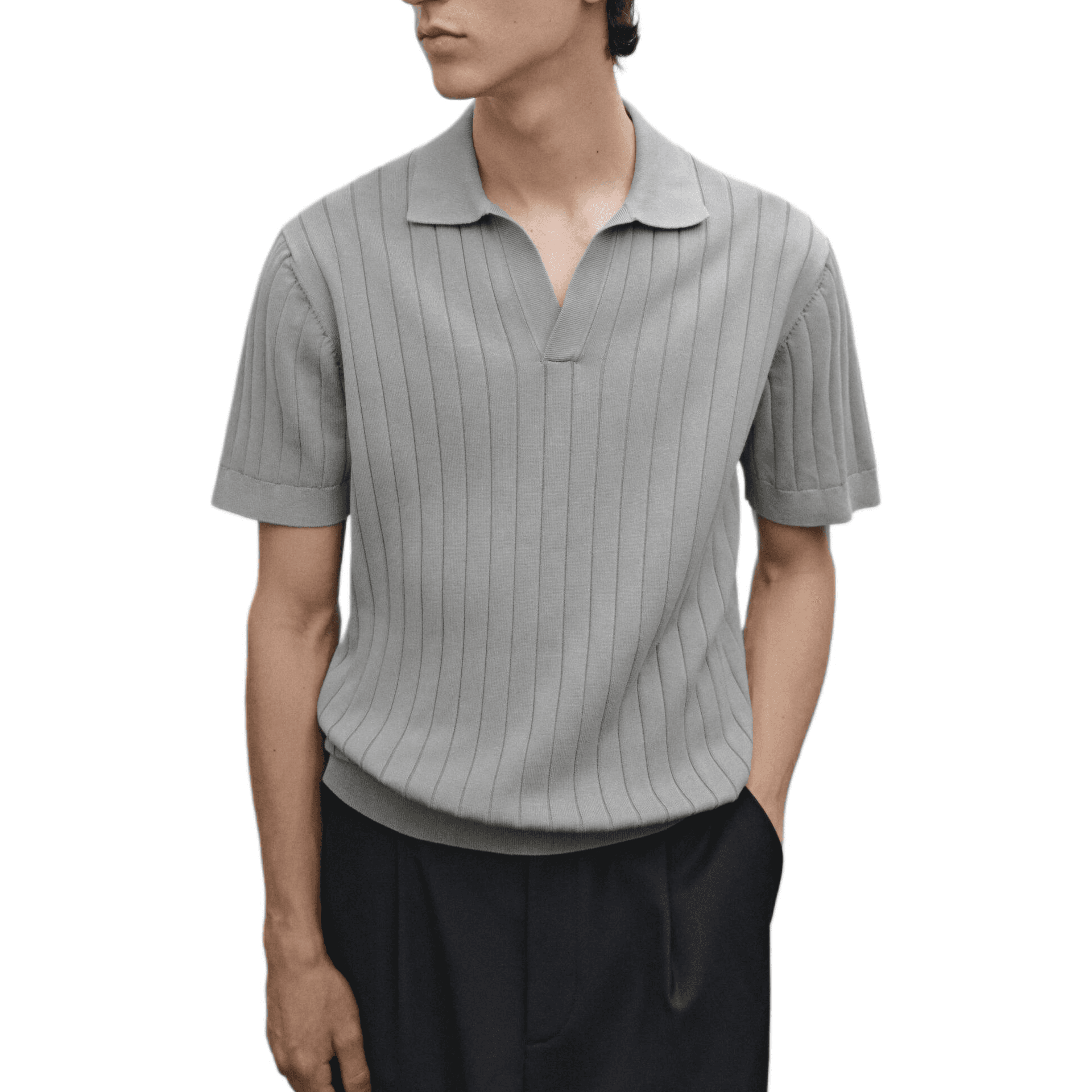 Футболка Massimo Dutti VPolo - изображение 3