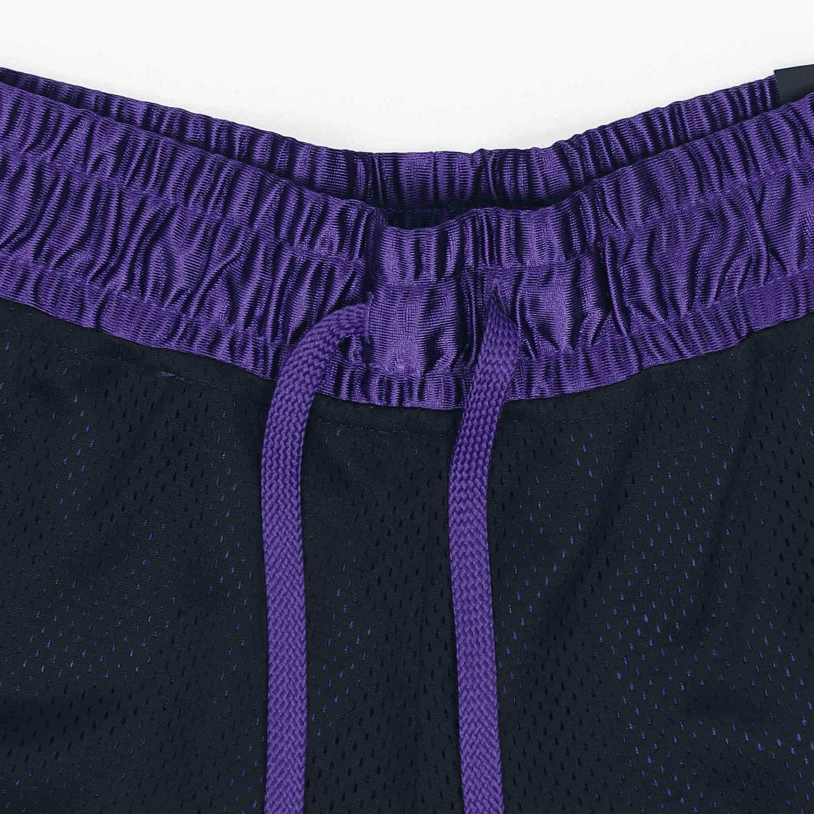 Nike NBA Los Angeles Lakers Basketball Shorts Women's Black - изображение 3
