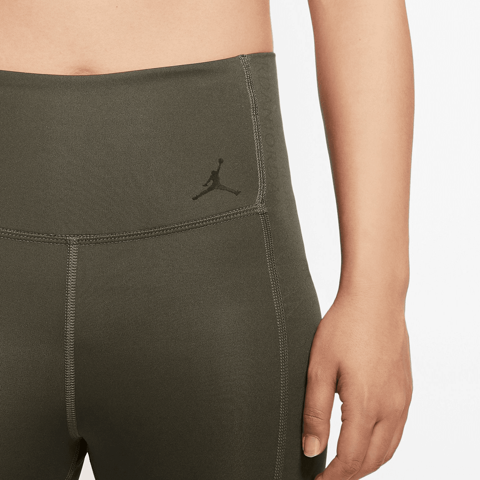 Штаны Jordan Yoga Shark Leggings Olive Green - изображение 4
