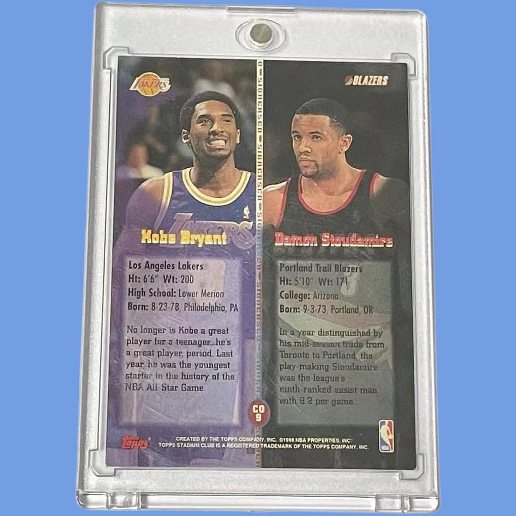 Коллекционные карточки Topps 1998 stadium club - изображение 3