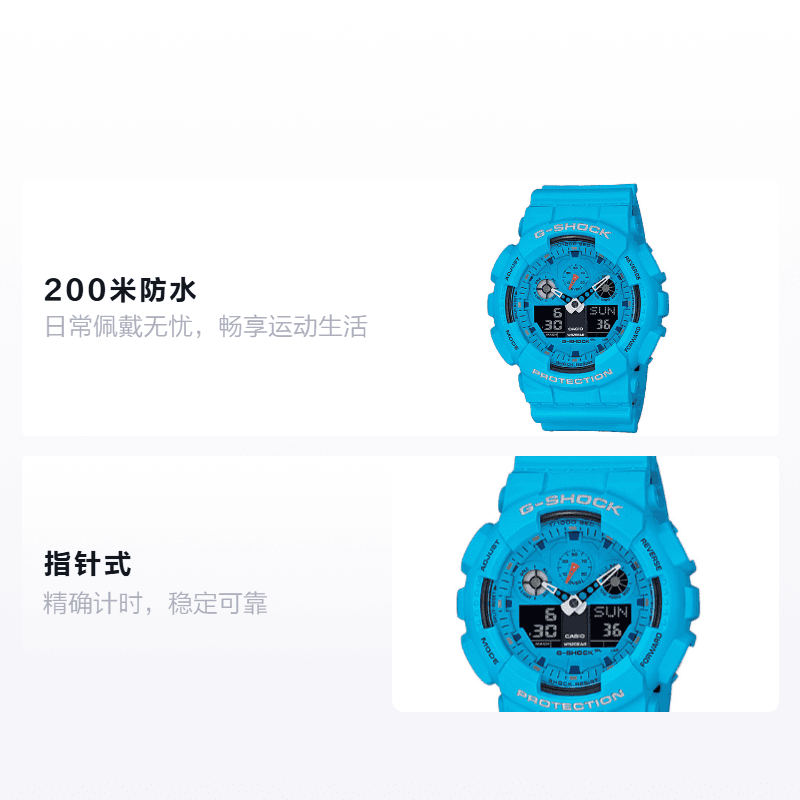 Часы CASIOG-SHOCK YOUTH GA-100RS-2A - изображение 2