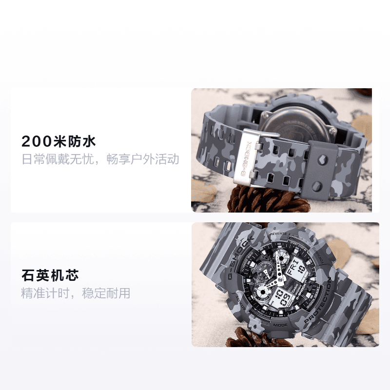 Часы CASIO G-SHOCK YOUTH GA-100CM-8A - изображение 2