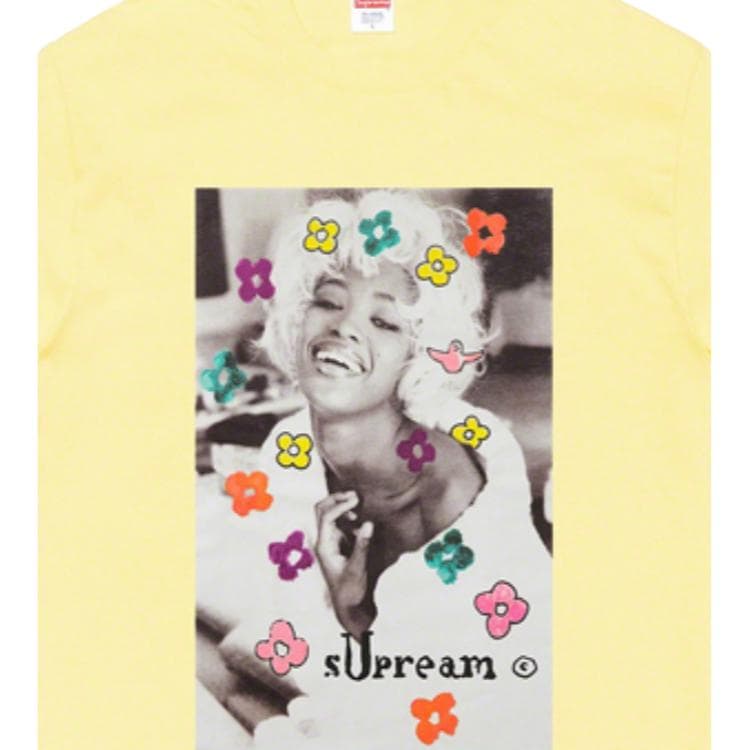 Футболка Supreme Naomi Tee Light Yellow - изображение 3