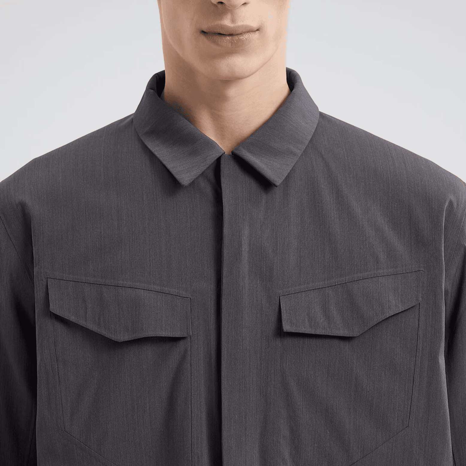 Рубашка Arcteryx Veilance SS24 Graphite — фото 6
