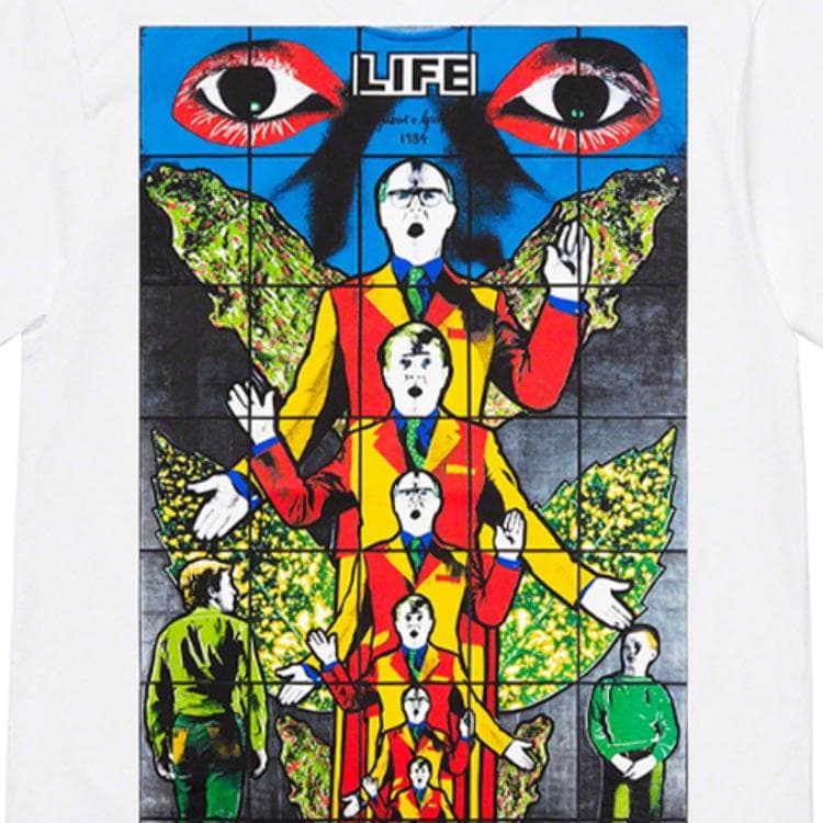 Футболка Supreme SS19 LIFE Tee White - изображение 5