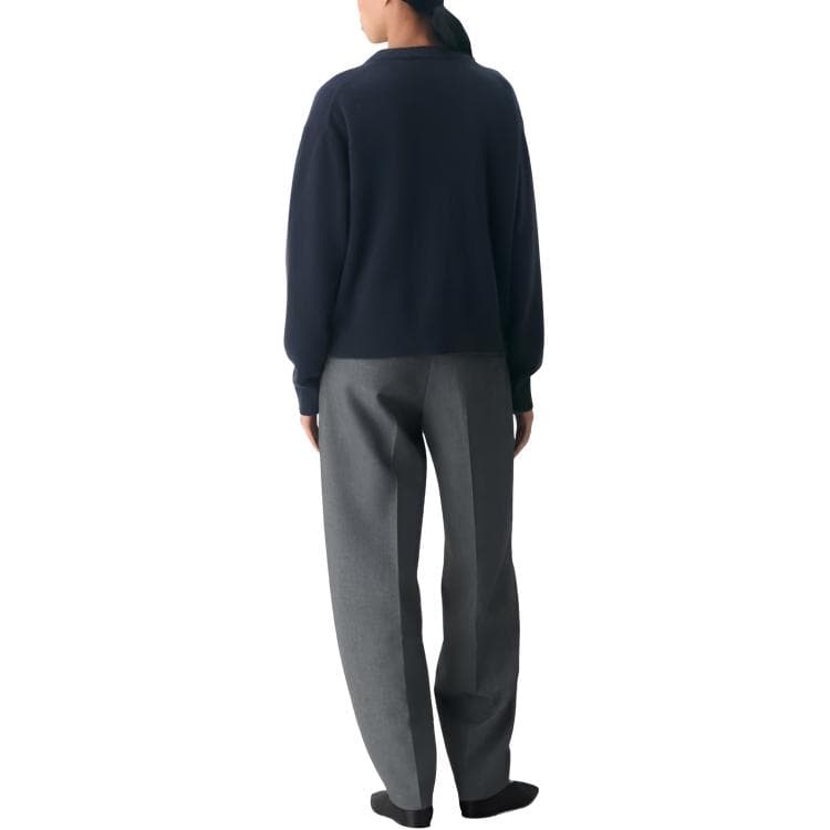ARITZIA FW25 Essential Плюшевый круглый узор расслабленный средний плюшевый круглый узор свитер женский - изображение 2