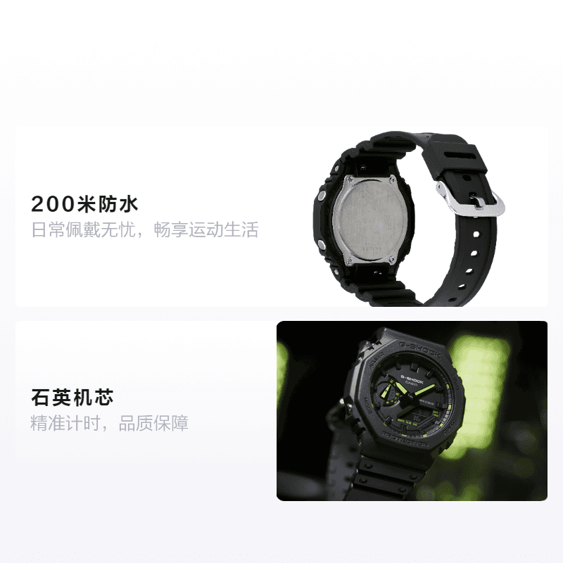 Часы CASIO G-SHOCK GA-2100-1A3PR - изображение 2
