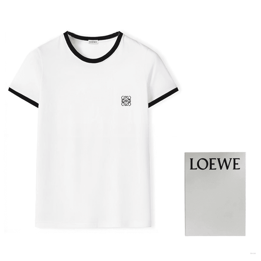 Футболка LOEWE Anagram T-Shirt White - изображение 8