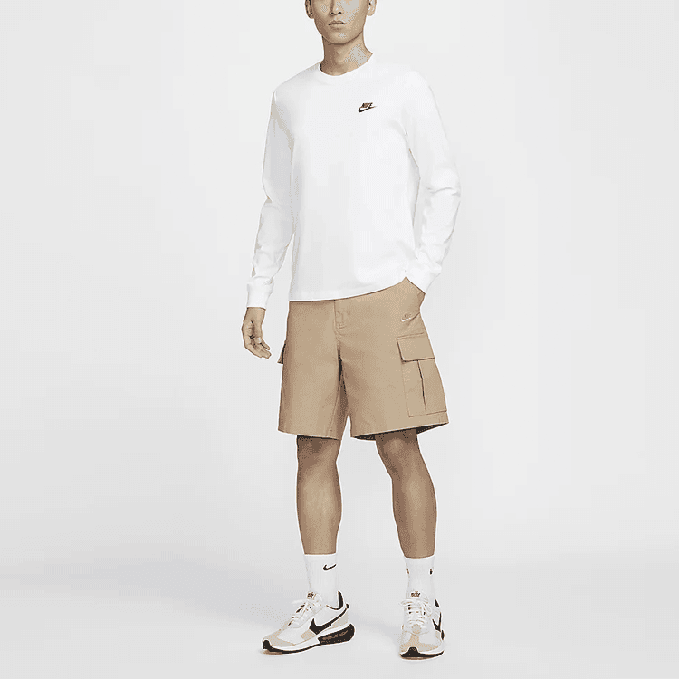 Nike Club Woven Cargo Shorts Khaki - изображение 5