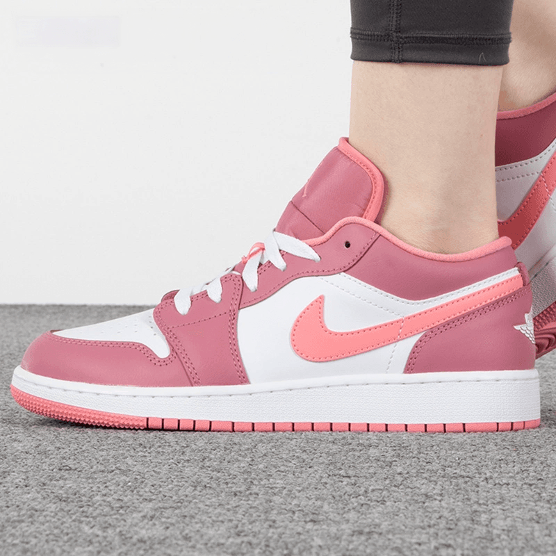 Кроссовки для баскетбола Jordan Air Jordan 1 Low Desert Berry GS - изображение 8