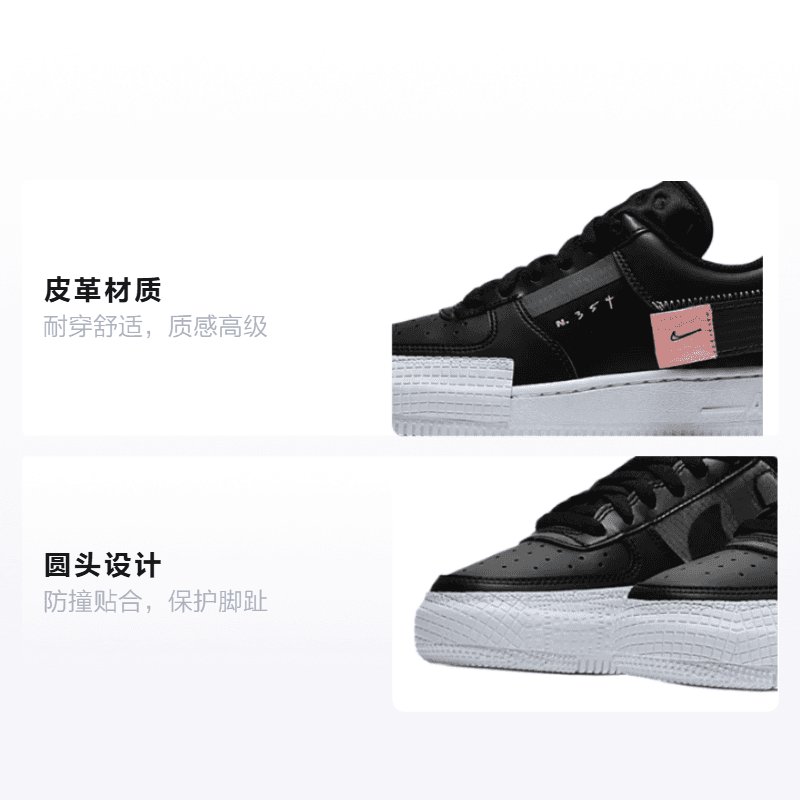 Кроссовки Nike Air Force 1 Low Type GS - изображение 2