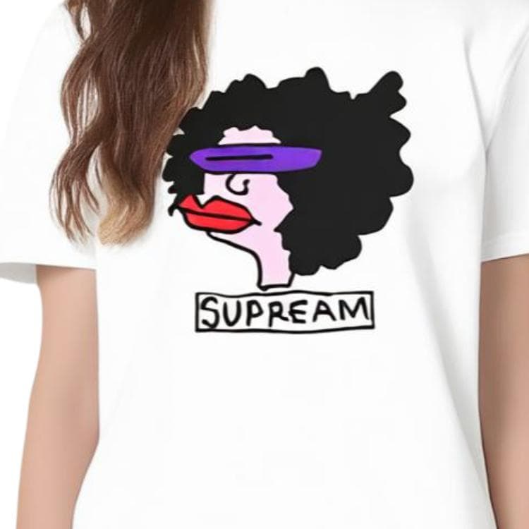 Футболка Supreme FW17 Gonz Tee White - изображение 4