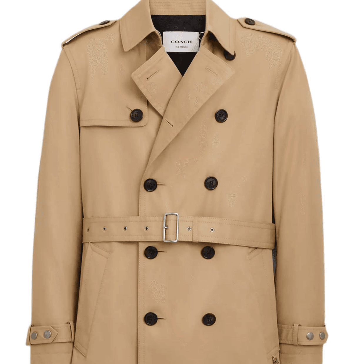 Ветровка COACH Double-Breasted Trench Coat - изображение 5