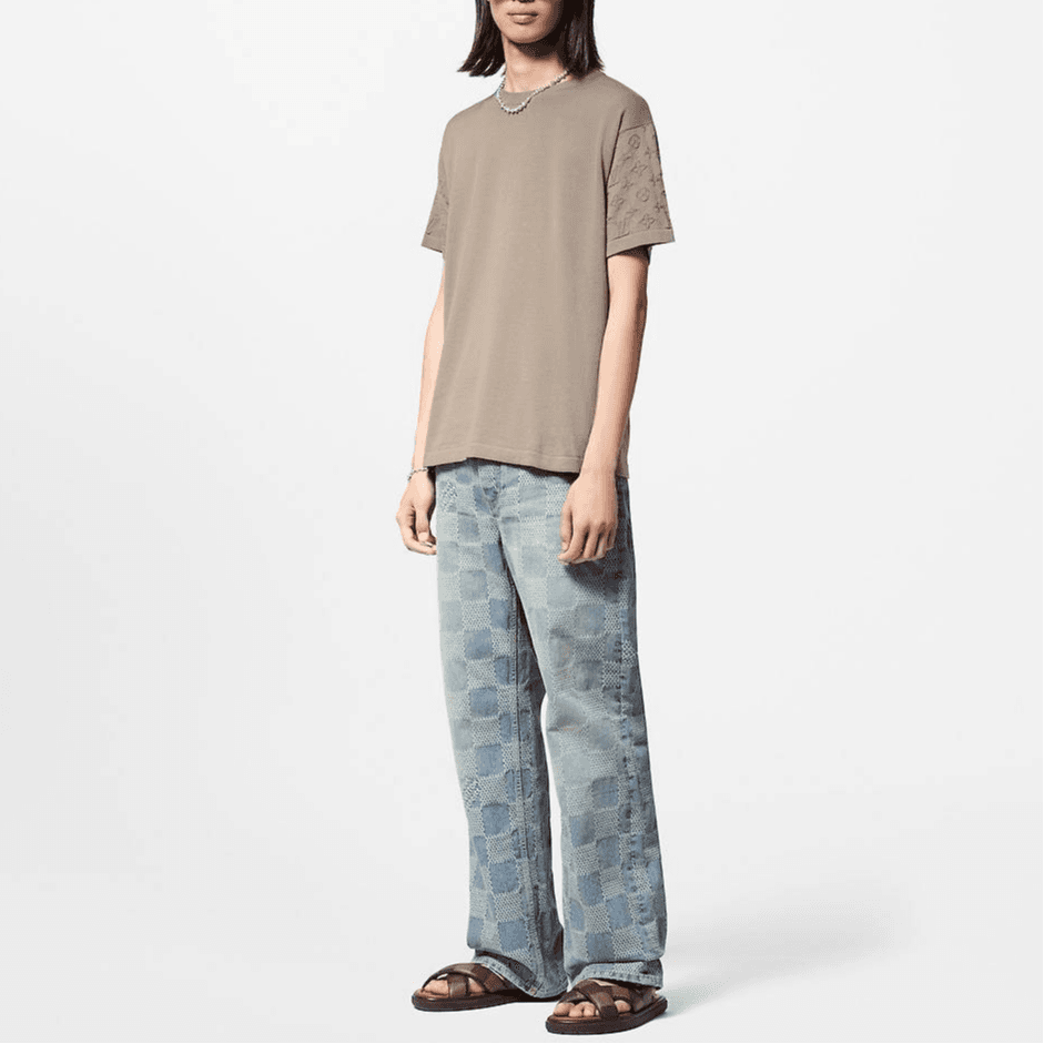 Футболка Louis Vuitton SS24 Brown T-Shirt - изображение 6