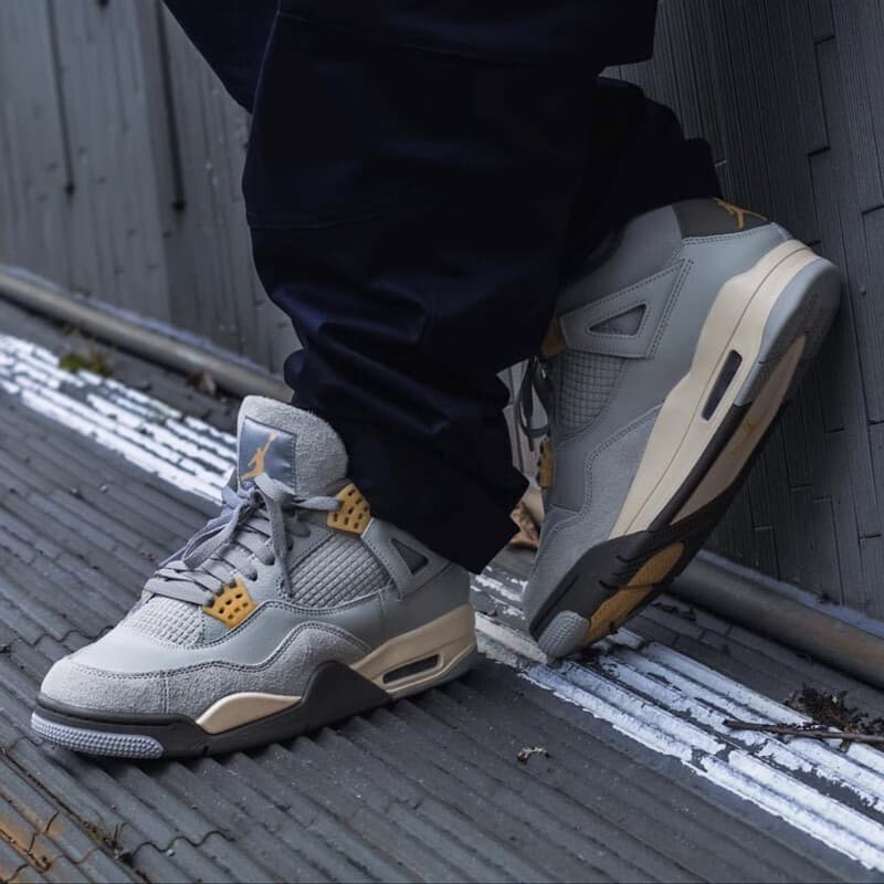 Кроссовки для баскетбола Jordan Air Jordan 4 SE "Craft" GS - изображение 7
