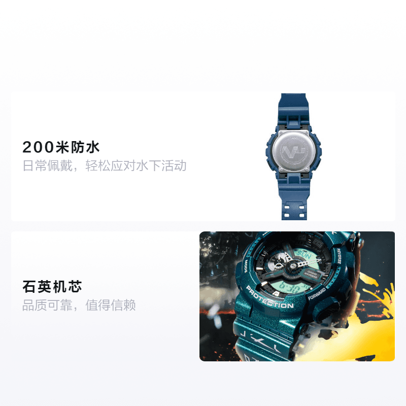 Часы Casio G-Shock GA-110KAl22-3PFS - изображение 2