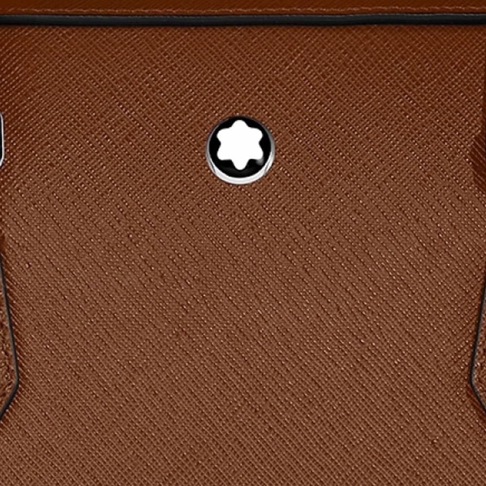 Портфель Montblanc Meisterstück Classic Leather Briefcase Maple Brown - изображение 6