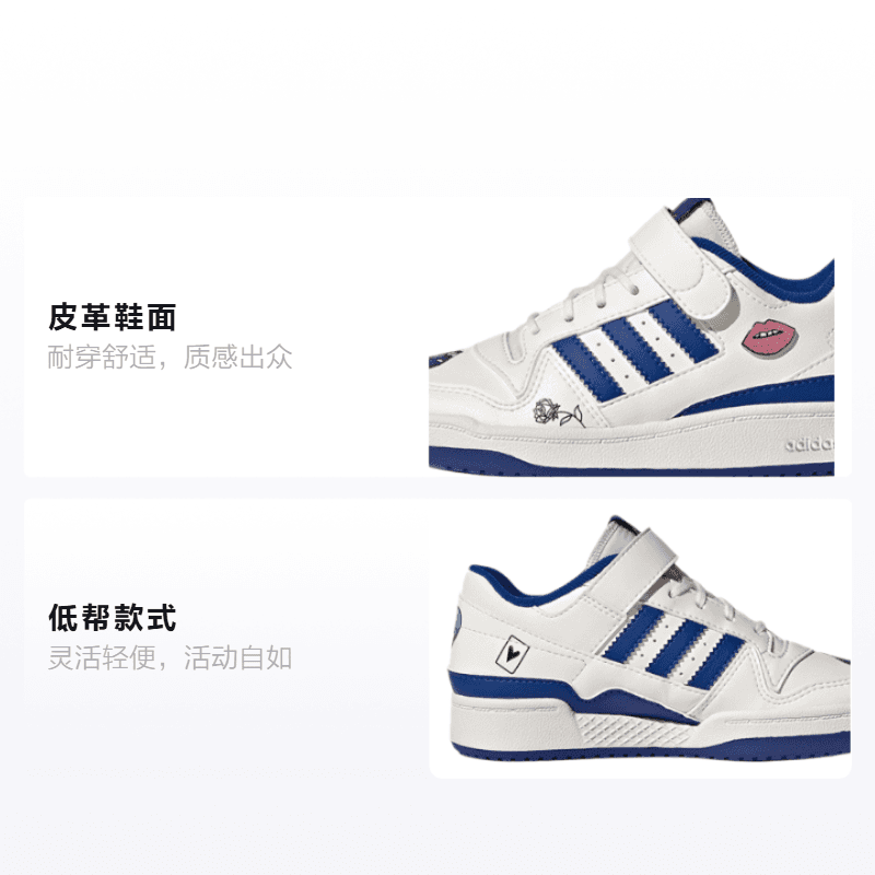 Кроссовки adidas originals FORUM Low C - изображение 2