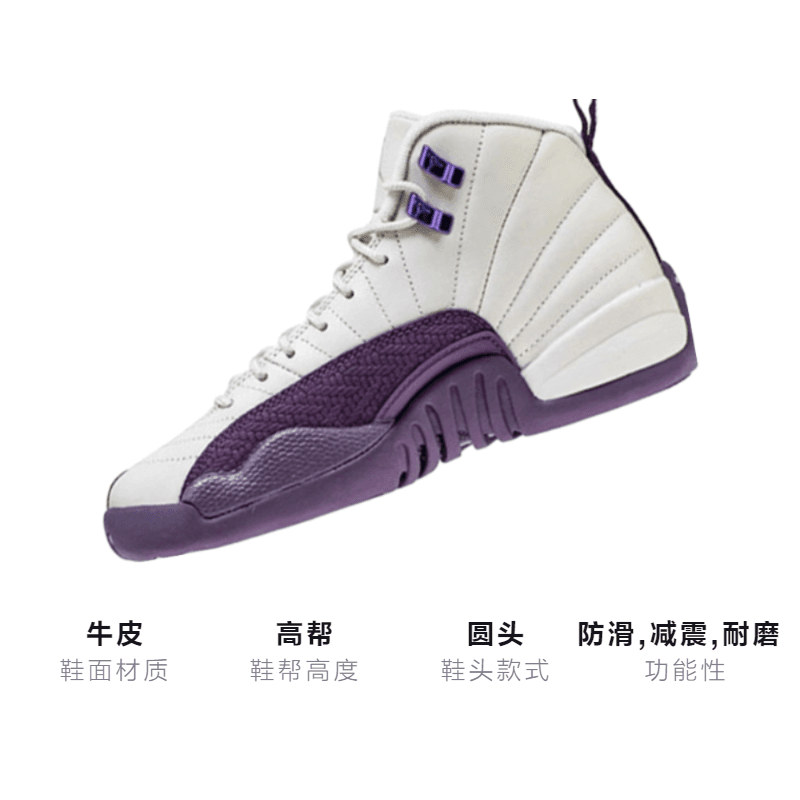 Кроссовки для баскетбола Jordan Air Jordan 12 GS - изображение 3