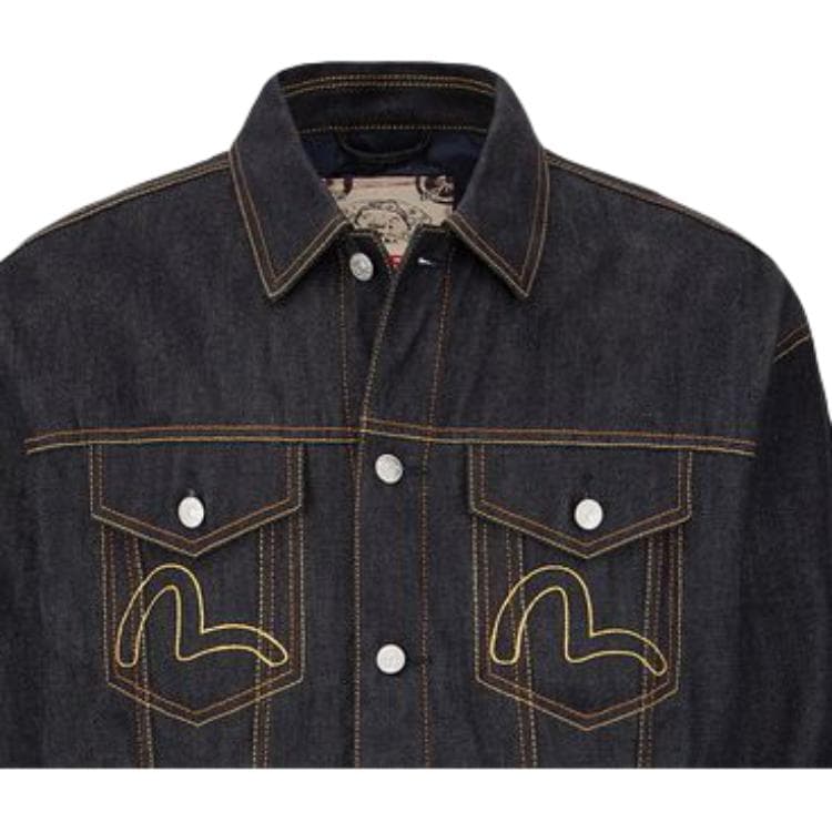 Джинсовая куртка EVISU Denim Jacket - изображение 5