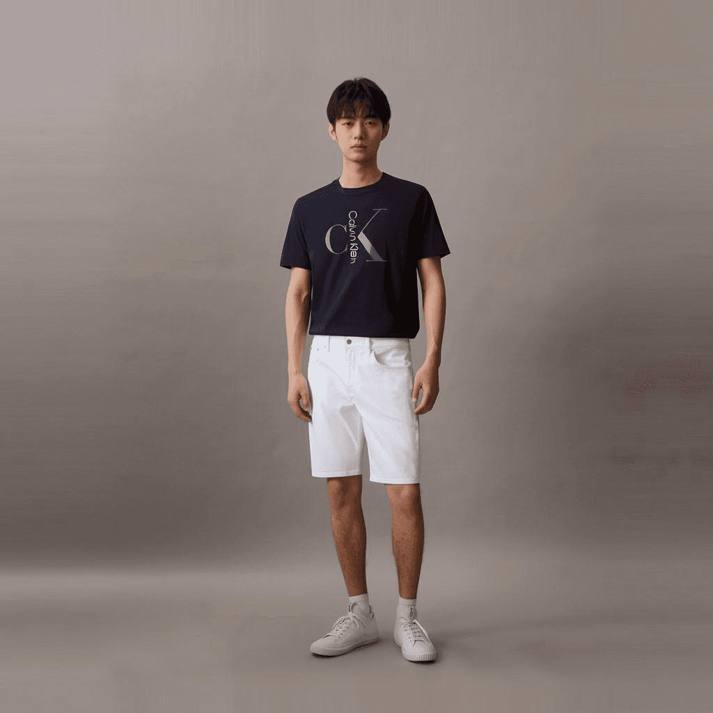 Джинсовые шорты CALVIN KLEIN Jeans - изображение 10
