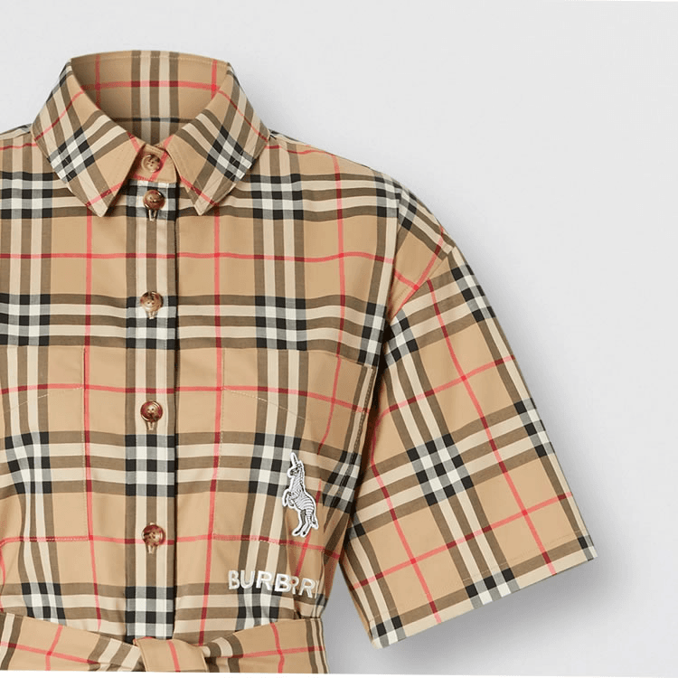 Платье Burberry A - изображение 5