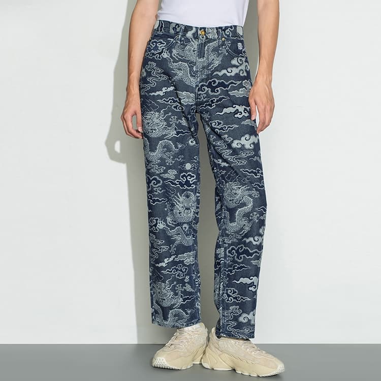 Штаны Lee Logo High-Waisted Jeans - изображение 3