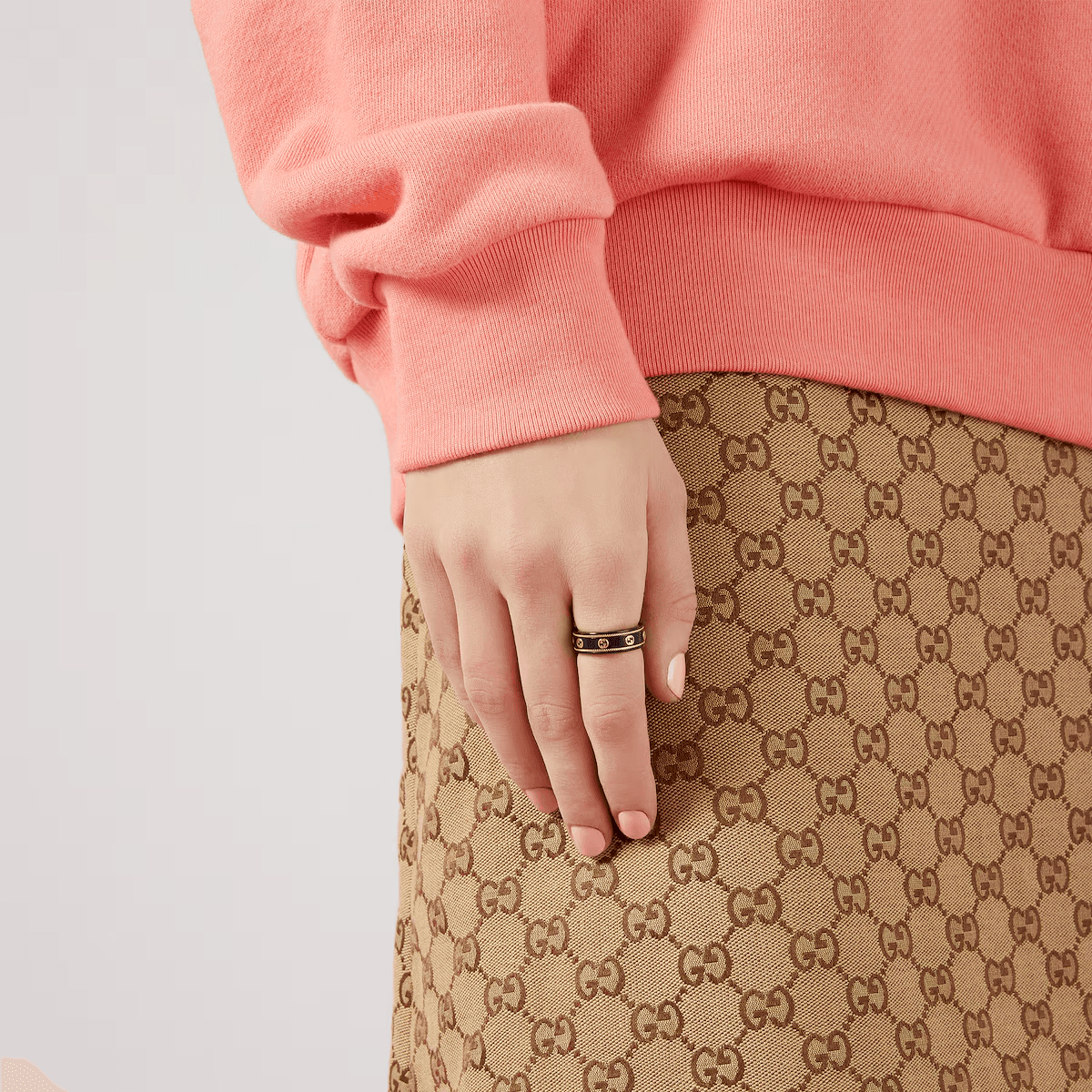 Кольцо Gucci Icon 18k Gold Ring - изображение 9