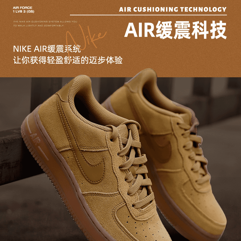 Кроссовки Nike Air Force 1 Low GS - изображение 3