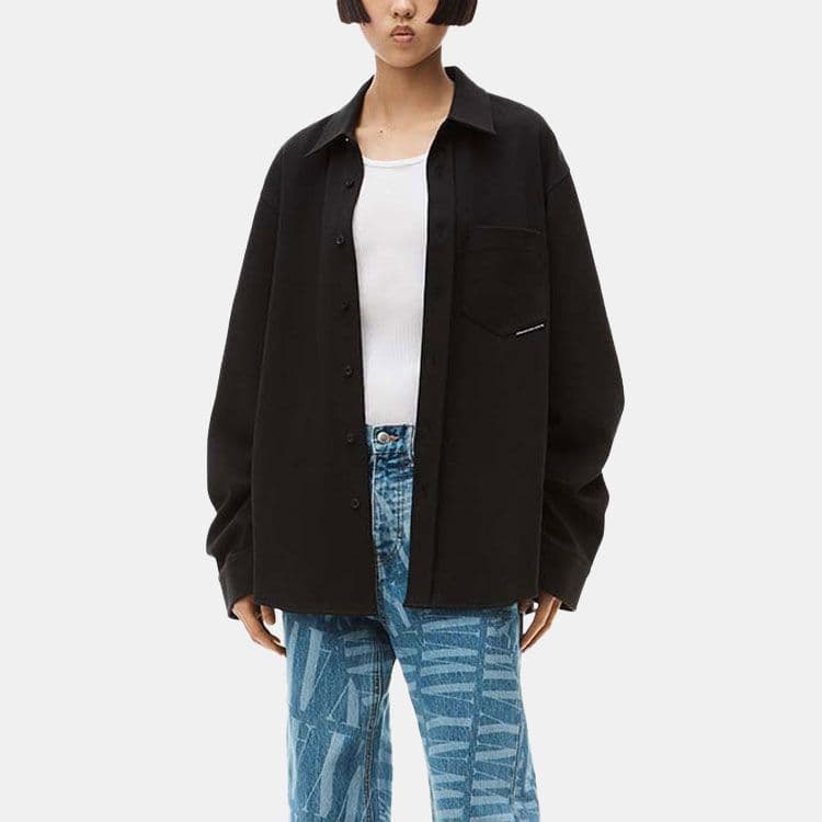 Куртка Alexander Wang FW22 Black Jacket - изображение 2