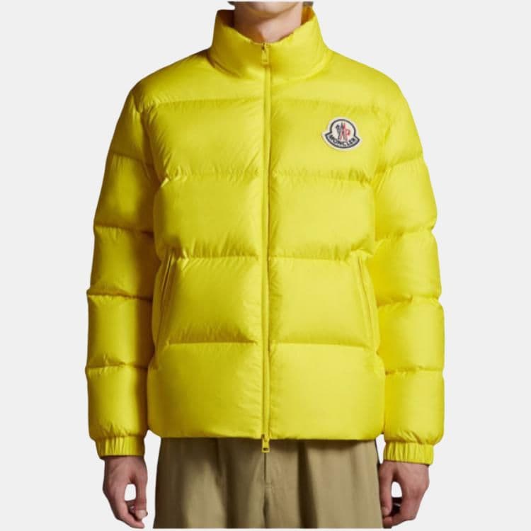 Зимняя куртка Moncler Citala Down Jacket Lemon Yellow - изображение 3