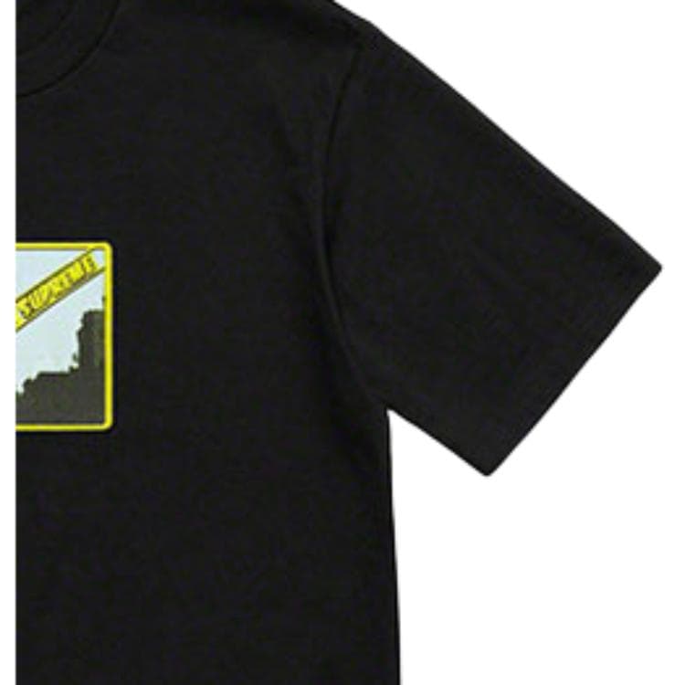 Футболка Supreme SS19 Greetings Tee Black - изображение 4