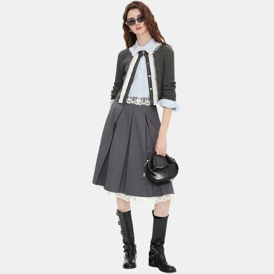 Кофта JORYAweekend Трикотаж Женский Серый - изображение 4
