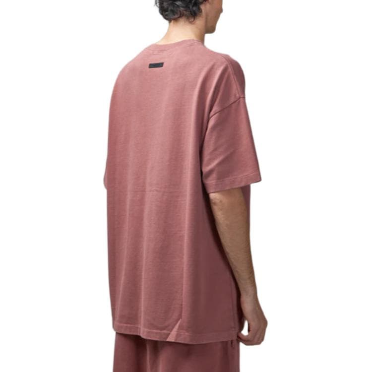 Футболка Fear of God Essentials Heavy Crewneck Crimson - изображение 5