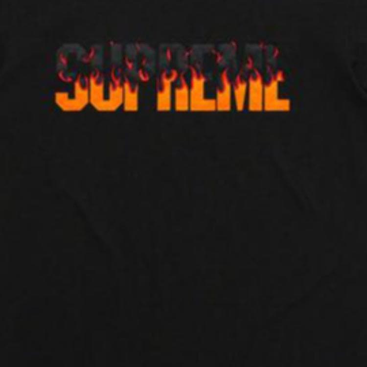 Футболка Supreme Flame S/S Top - изображение 4